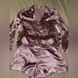 Victoria's Secret Satin PJ Set